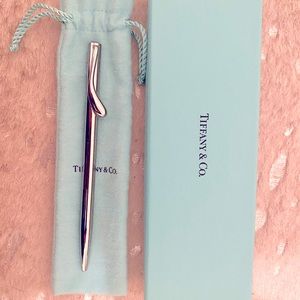 Tiffany & Co. sterling silver ballpoint pen.